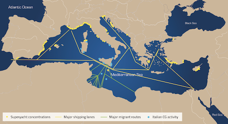 Image for article MYBA commissions report on ISIS threat to superyachts